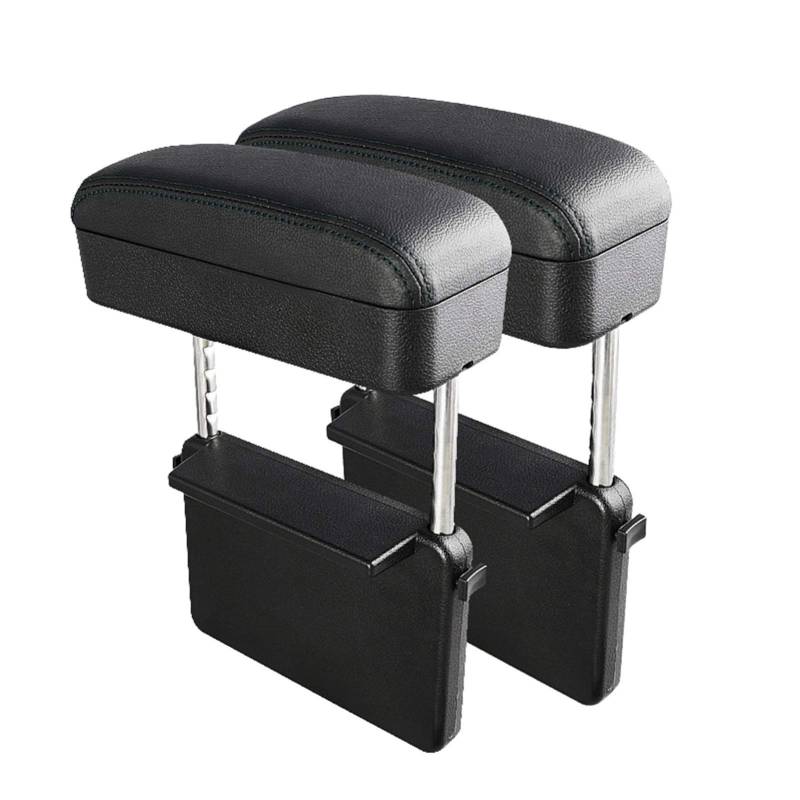 Armlehne Auto,Mittelarmlehne Armlehnenbox fürs Auto, Ellenbogenstütze, verstellbar, Organizer Passend für Autositzlücken, Armlehnenbox, passend Passend für Autos, Autozubehör, Armlehnenkissen, univers von UKJIAHAO