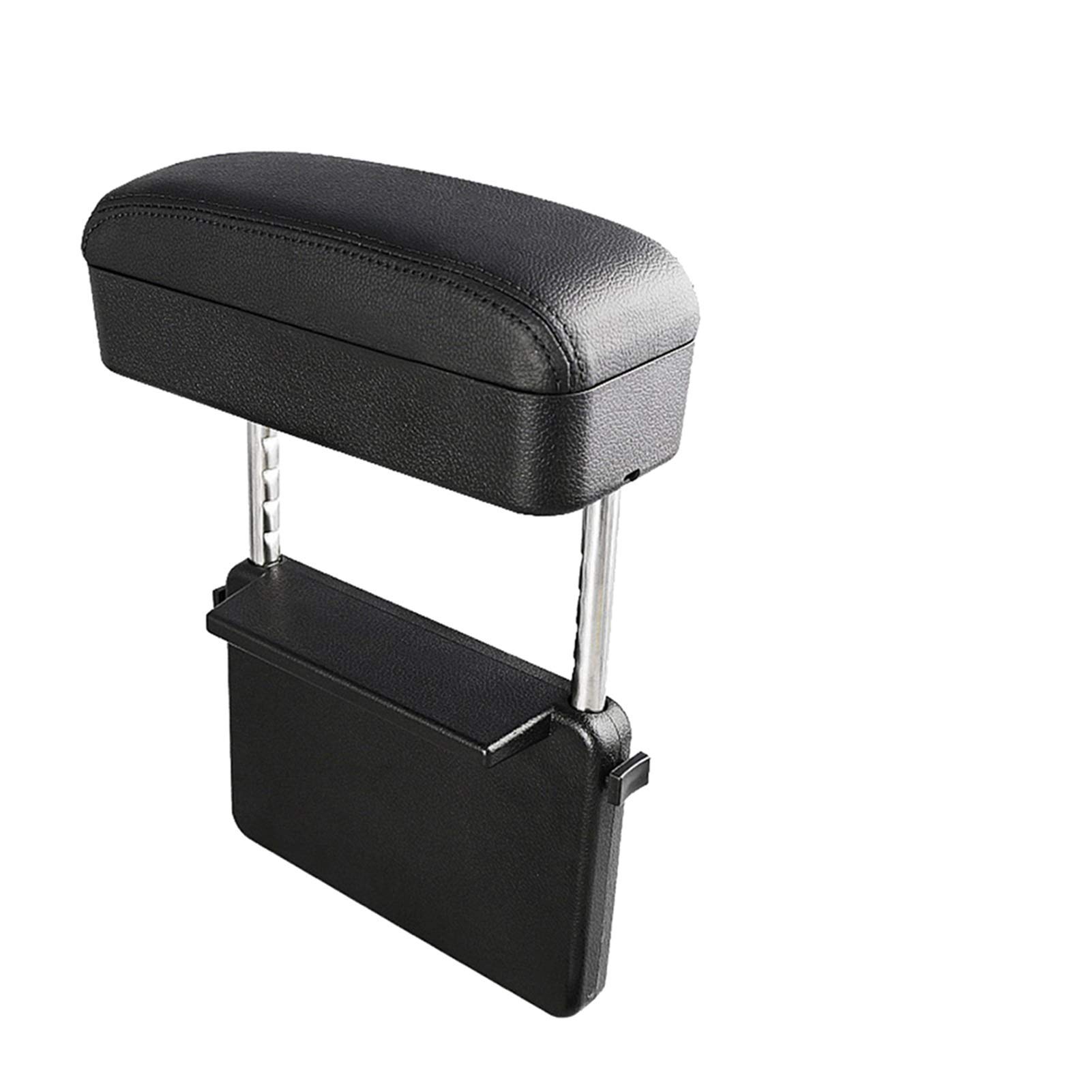 Armlehne Auto,Mittelarmlehne Universal Auto Armlehne einstellbare Schachtel des Handy-Innenraums Zentral-Ellenbogen-Unterstützung Armlehnen-Auto-Styling(Black Type 1) von UKJIAHAO