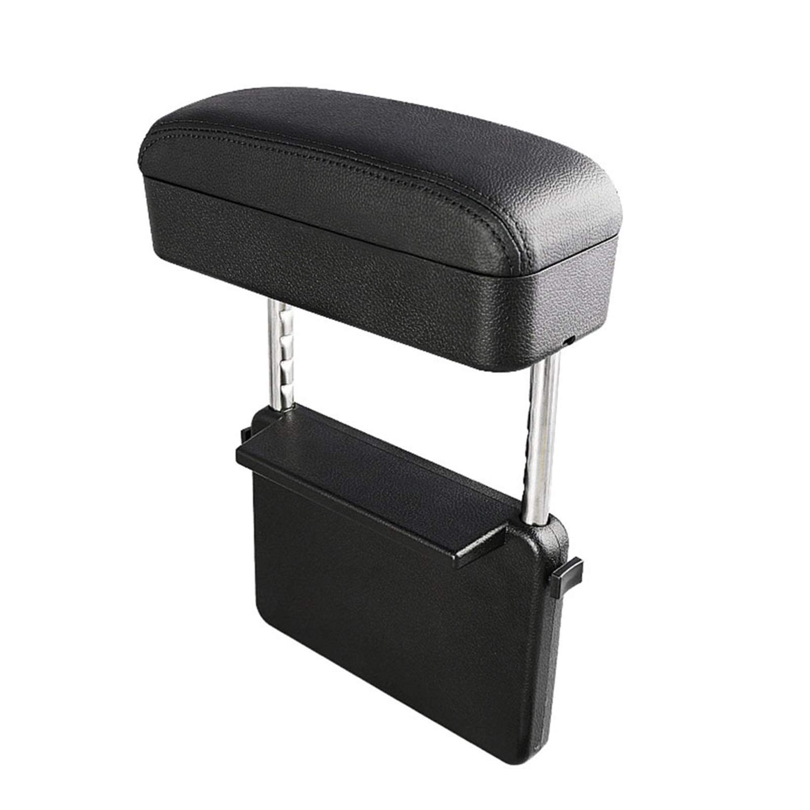 Armlehne Auto,Mittelarmlehne Universal Auto Armlehne einstellbare Schachtel des Handy-Innenraums Zentral-Ellenbogen-Unterstützung Armlehnen-Auto-Styling(Black Type 2) von UKJIAHAO