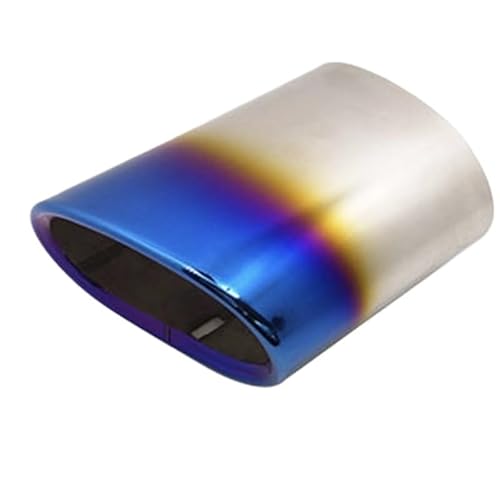 Auspuffblenden,Auto Auspuff Endrohr Auspuffblende Passend für BMW 3er-Serie 318 E90 E91 320d 318d 318i E92 E93 X3 F25 20i 28i E83 2.0i Auto-Auspuffblende(Blue) von UKJIAHAO