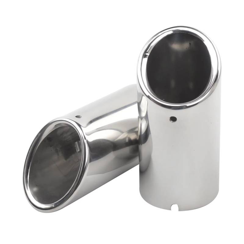 Auspuffblenden,Auto Auspuff Endrohr Auspuffspitzen 1.4T Passend für BMW F30 E90 Edelstahl Auspuff Schalldämpfer Spitze Düse(Silver 2) von UKJIAHAO