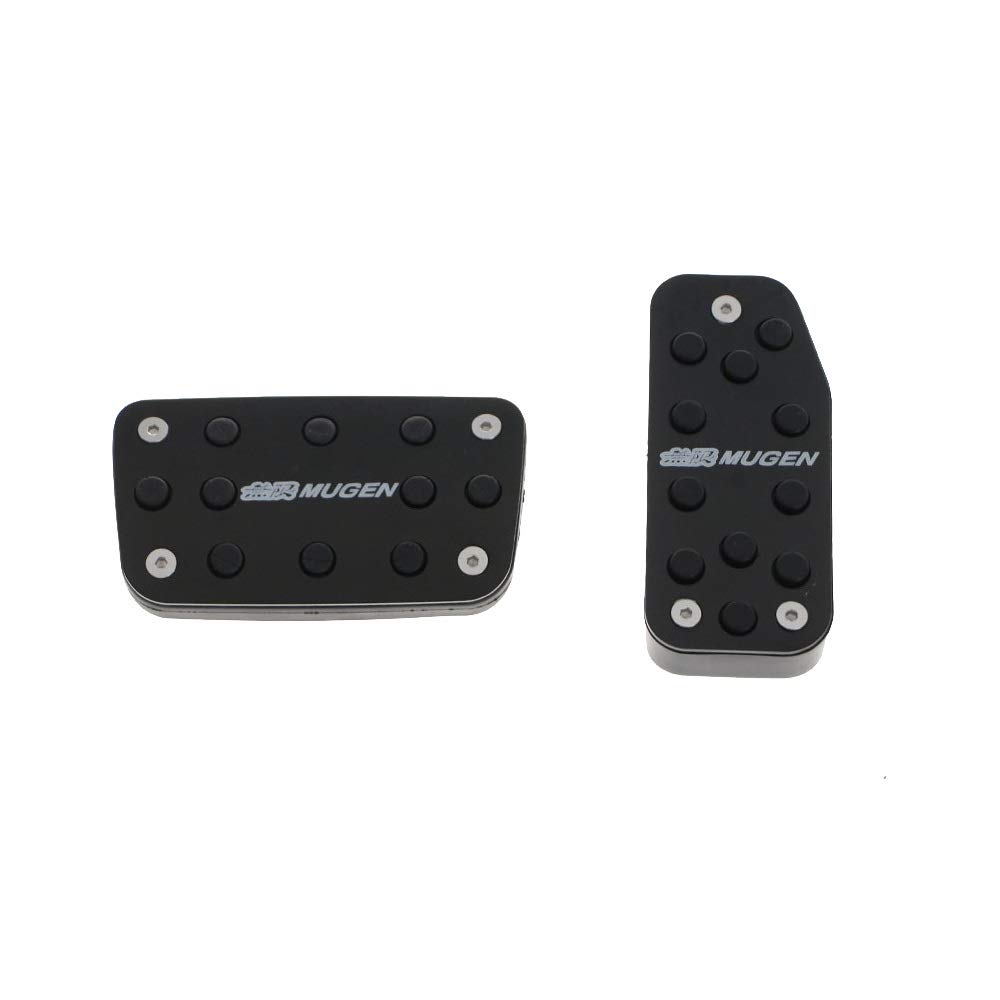 Autopedale,Pedalkappen 2Pcs / Set at Auto-Pedal-Abdeckung Auto Pedale Passend for Vezel HRV HRV 2016-2019 2011-2019 Stadt 2015-2019 Teile(Black) von UKJIAHAO