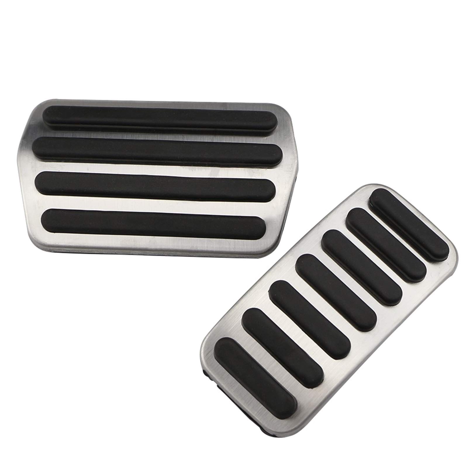 Autopedale,Pedalkappen Auto-Auto-Pedale-Beschleuniger Brenngasbrems-Pedal-Pedal-Abdeckung rutschfest Passend für Volvo V40 XC40 C30 C70 S40 2013-2018(at 2 Pcs) von UKJIAHAO