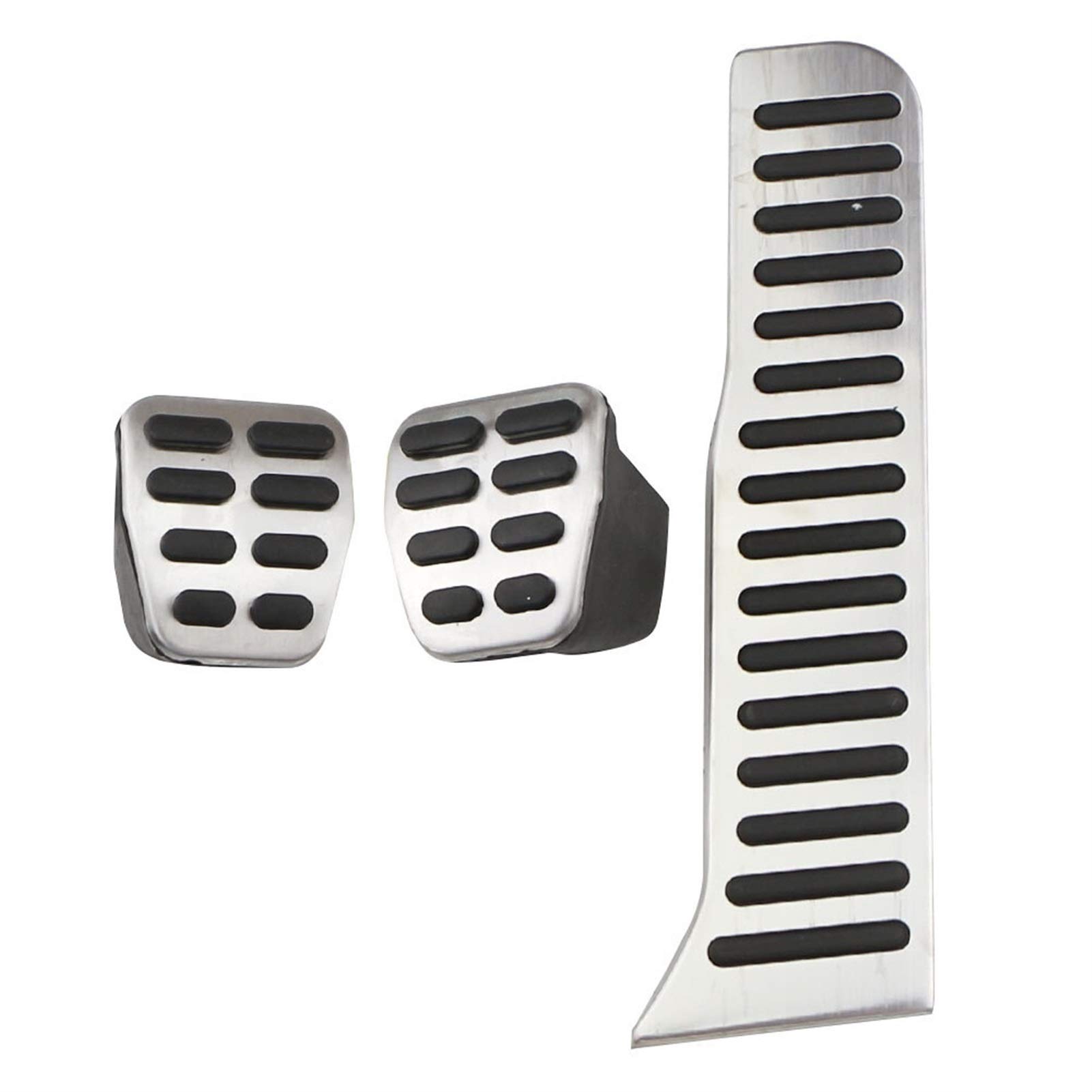 Autopedale,Pedalkappen Auto-Edelstahl In MT-Autopedalen Passend für CC Passat B6 B7 R36 R-Line Passend für Superb Auto Pedal Cover(MT Without Rest) von UKJIAHAO