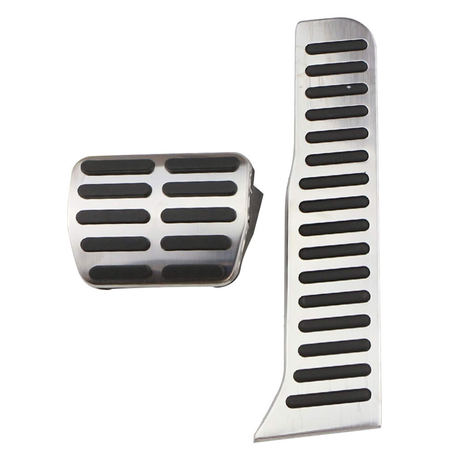 Autopedale,Pedalkappen Auto-Edelstahl In MT-Autopedalen Passend für CC Passat B6 B7 R36 R-Line Passend für Superb Auto Pedal Cover(at Without Rest) von UKJIAHAO