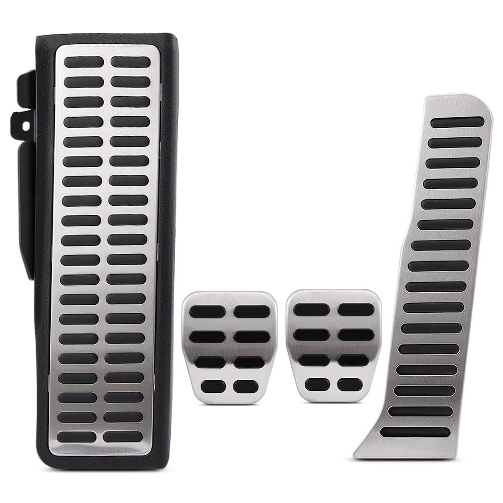 Autopedale,Pedalkappen Auto-Pedal Passend for mk5 5 6 CC Kaninchen EOS A5 Superb Yeti Seat(MT 4pcs) von UKJIAHAO