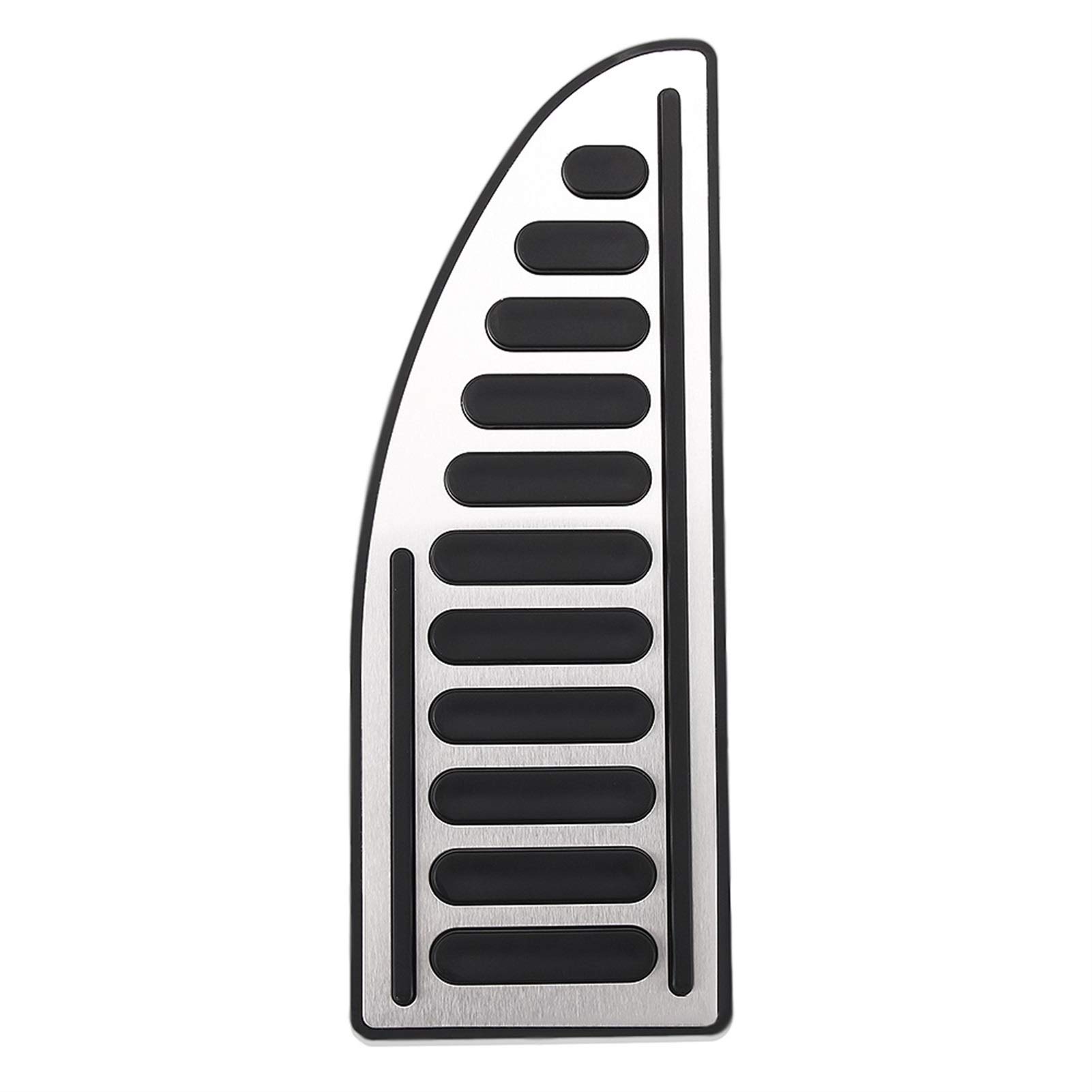 Autopedale,Pedalkappen Edelstahlauto Innenaufnahme Pedale Brenngasbremspedalabdeckung Passend für Ford C-Max Cmax Kuga 2011~2019 Zubehör(Rest Pedal) von UKJIAHAO