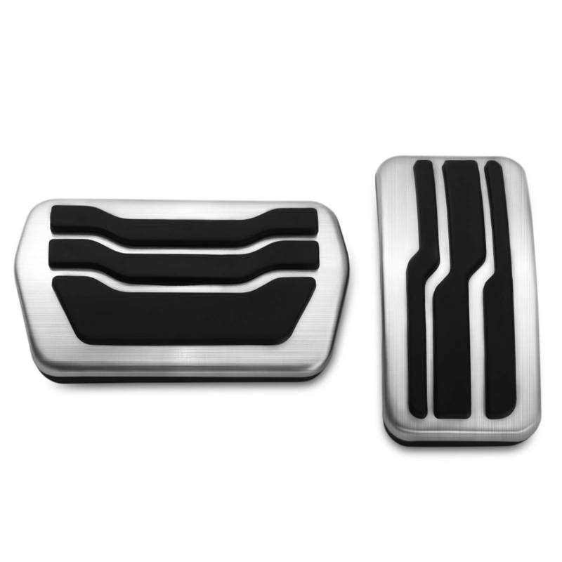 Autopedale,Pedalkappen Edelstahlauto Innenaufnahme Pedale Brenngasbremspedalabdeckung Passend für Ford C-Max Cmax Kuga 2011~2019 Zubehör(at 2 PCS) von UKJIAHAO