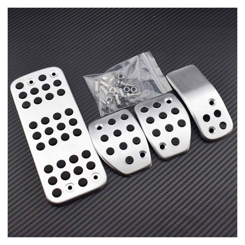 Autopedale,Pedalkappen Passend für Peugeot 207 301 307 208 2008 308 408 CC / C3 C4 / DS 3 4 6 DS3 DS4 DS6 Zubehör Gas Modified Pedal Pad Plate(MT) von UKJIAHAO