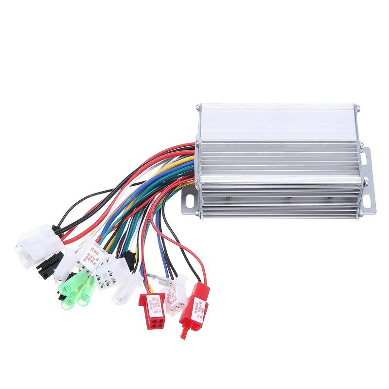 Elektromotor,Gleichstrommotor 1 stück Aluminium bürstenlose Motorsteuerung DC 36V / 48V 350W 103x70x35mm für elektrische Fahrrad E-Bike-Roller von UKJIAHAO