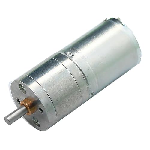 Elektromotor,Gleichstrommotor 1 stücke Metallgetriebemotor DC 6V / 12V / 24V Mit Getriebezahnrad-Micro DC Reduziermotor am 30.11.12.26.03.9.13.130/280/620/136. 0RPM(12,6V) von UKJIAHAO
