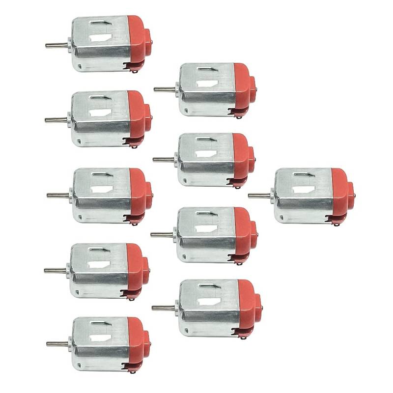 Elektromotor,Gleichstrommotor 130 Kleiner Motor DC 3-12V Ultra High Speed ​​DIY Hobby Fernbedienung Spielzeug Auto 10 stücke von UKJIAHAO
