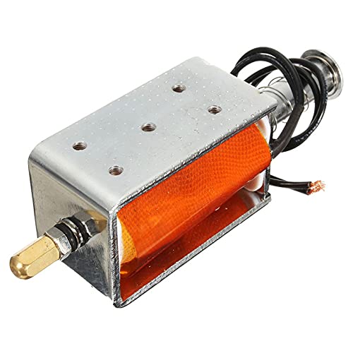 Elektromotor,Gleichstrommotor Elektrische 35-mm-Langhub-Push-Pull-Solenoid 12V DC-Motor kleiner elektromagnetischer Elektromotor von UKJIAHAO