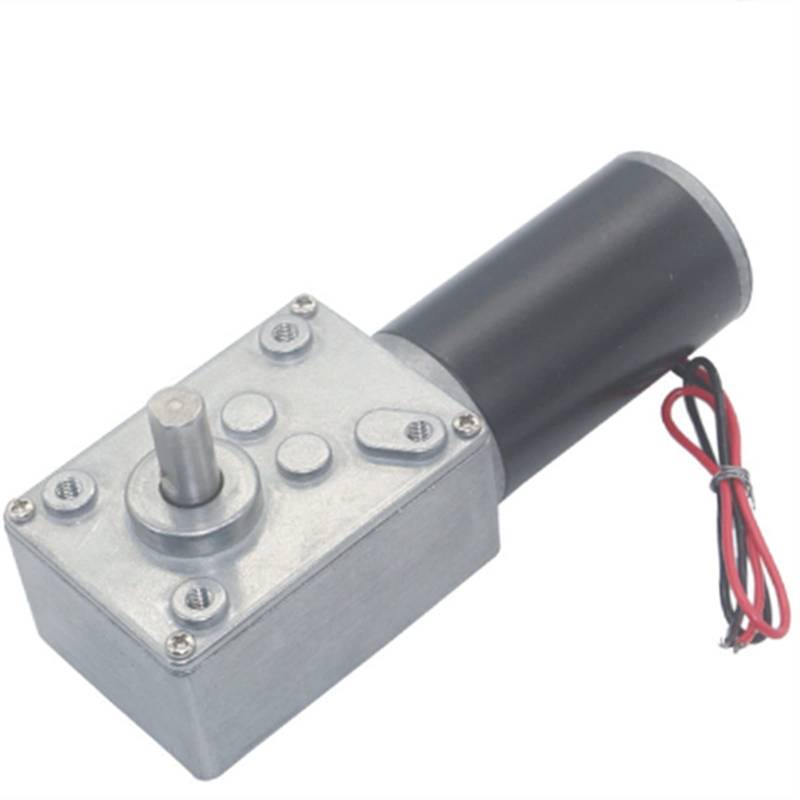 Elektromotor,Gleichstrommotor Getriebemotor. DC 12V 24V. Turbo-Wurm-Reduktionsmotor für Fernbedienungsvorhänge Papierschredder, die Maschinen kopieren(40RPM,12V) von UKJIAHAO