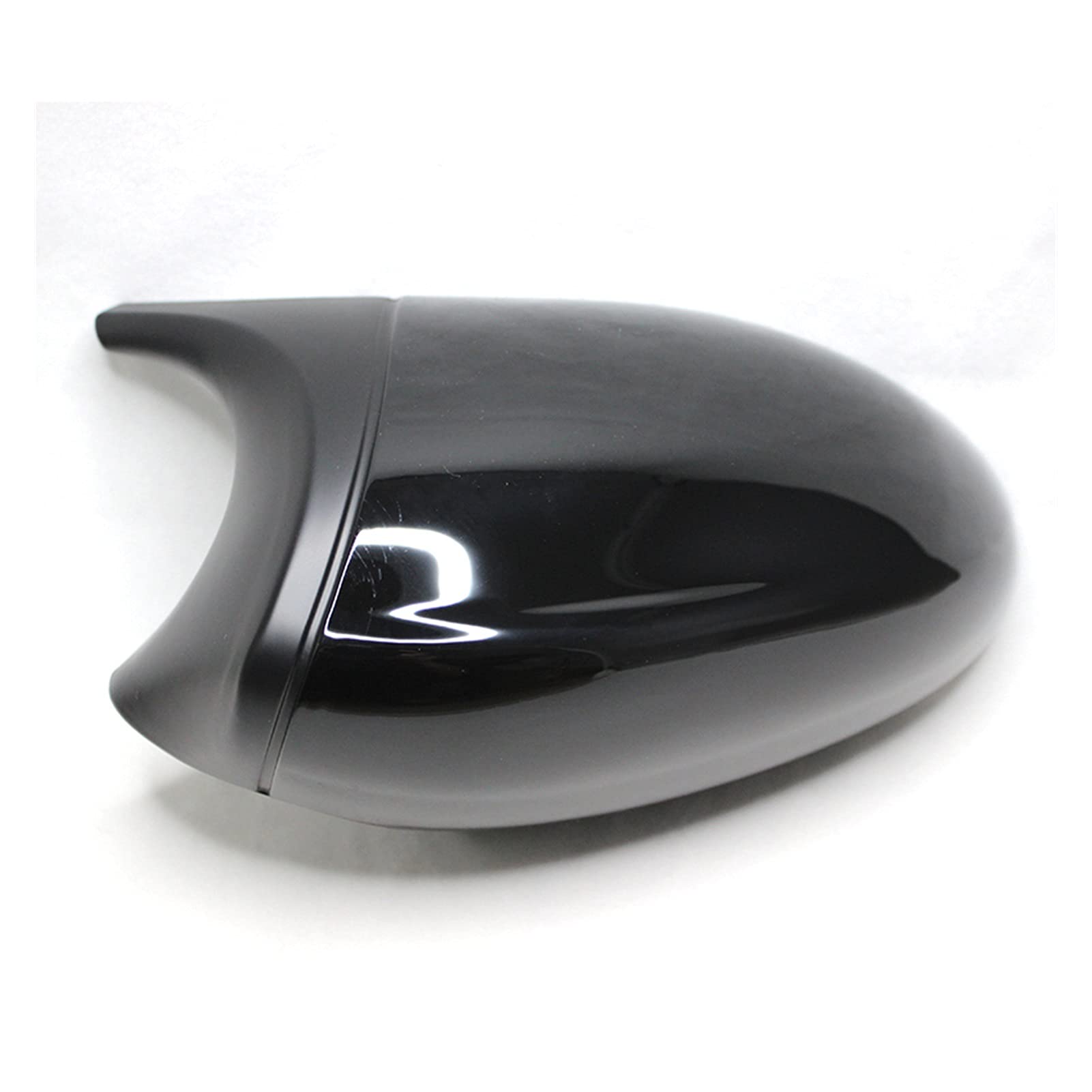Rückspiegel Abdeckung,Außenspiegelgehäuse 2xmirror Cover Auto Seitentür Rückseite Spiegel Cover Cap Fit Gebrauch für BMW E90 E91 2005-2007 E92 E93 2006-2009 M3 E80 E81 E87(1pc Black Left) von UKJIAHAO