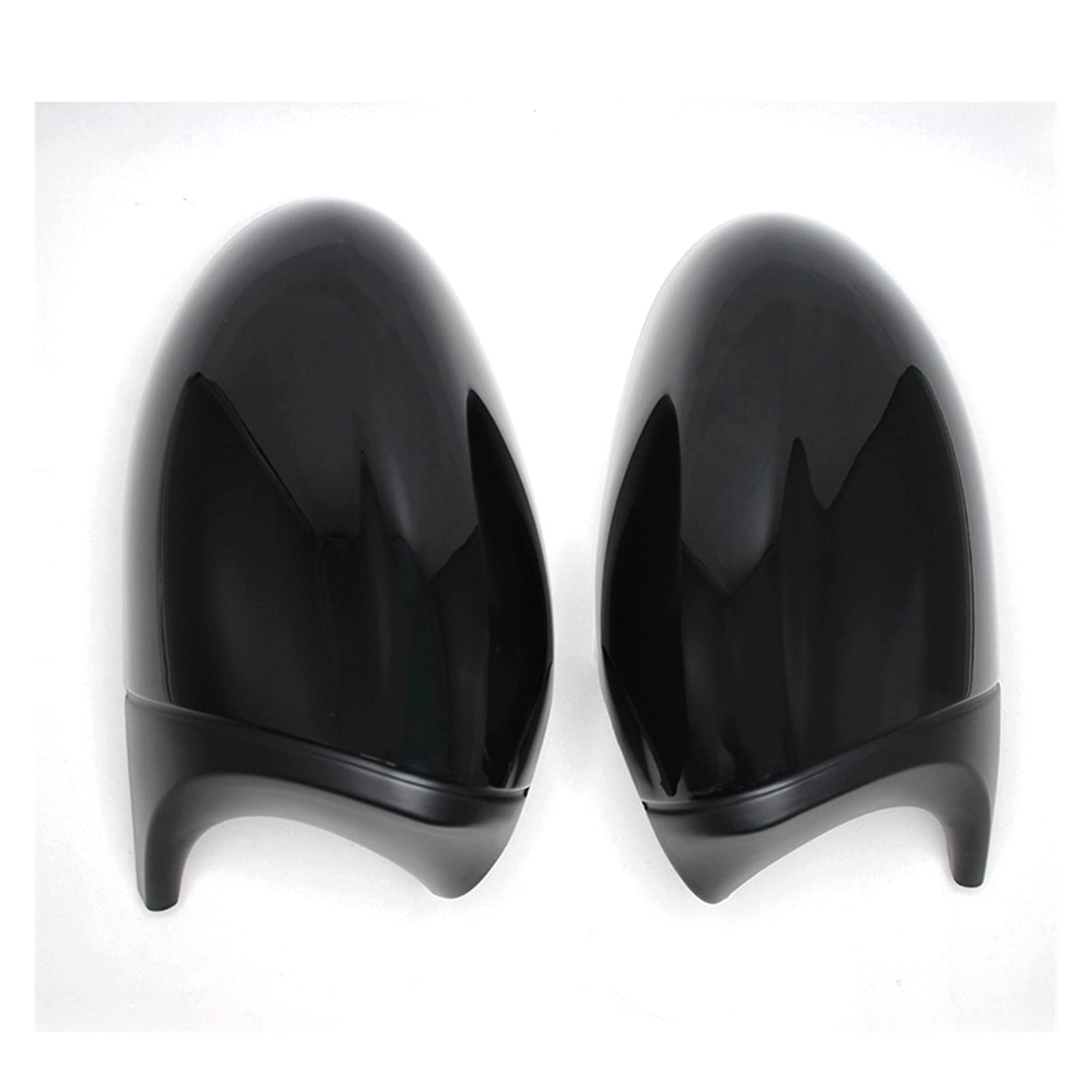 Rückspiegel Abdeckung,Außenspiegelgehäuse 2xmirror Cover Auto Seitentür Rückseite Spiegel Cover Cap Fit Gebrauch für BMW E90 E91 2005-2007 E92 E93 2006-2009 M3 E80 E81 E87(ABS Black) von UKJIAHAO