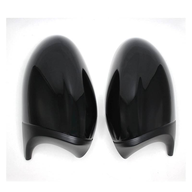 Rückspiegel Abdeckung,Außenspiegelgehäuse 2xmirror Cover Auto Seitentür Rückseite Spiegel Cover Cap Fit Gebrauch für BMW E90 E91 2005-2007 E92 E93 2006-2009 M3 E80 E81 E87(ABS Black) von UKJIAHAO
