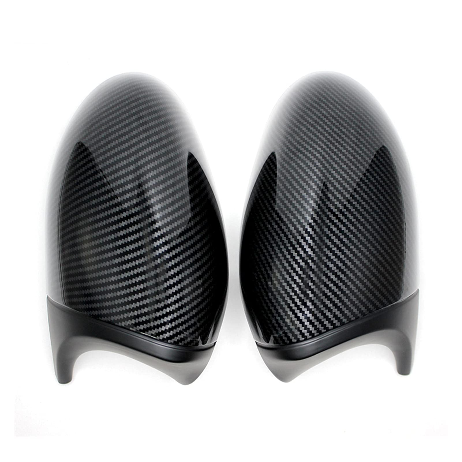 Rückspiegel Abdeckung,Außenspiegelgehäuse 2xmirror Cover Auto Seitentür Rückseite Spiegel Cover Cap Fit Gebrauch für BMW E90 E91 2005-2007 E92 E93 2006-2009 M3 E80 E81 E87(Carbon Fiber) von UKJIAHAO