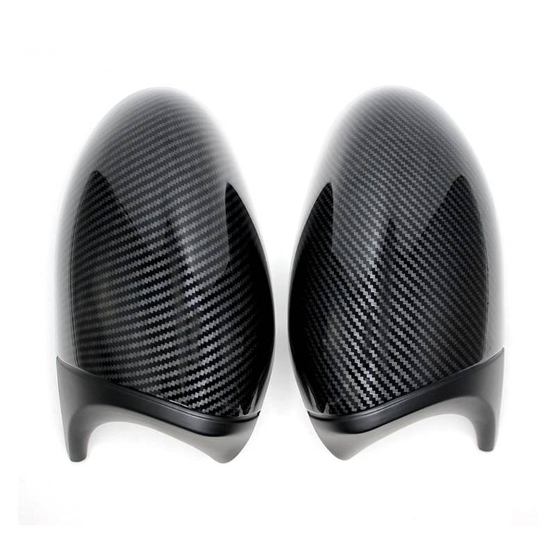 Rückspiegel Abdeckung,Außenspiegelgehäuse 2xmirror Cover Auto Seitentür Rückseite Spiegel Cover Cap Fit Gebrauch für BMW E90 E91 2005-2007 E92 E93 2006-2009 M3 E80 E81 E87(Carbon Fiber) von UKJIAHAO