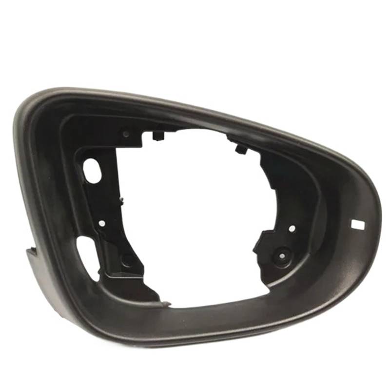 Rückspiegel Abdeckung,Außenspiegelgehäuse Auto Ersetzen Seitenspiegel Rahmenhalter Passend Für VW Golf 6 Links Und Rechts Rückansicht Gehäuse Rahmen Zubehör Trim(Black-Right) von UKJIAHAO