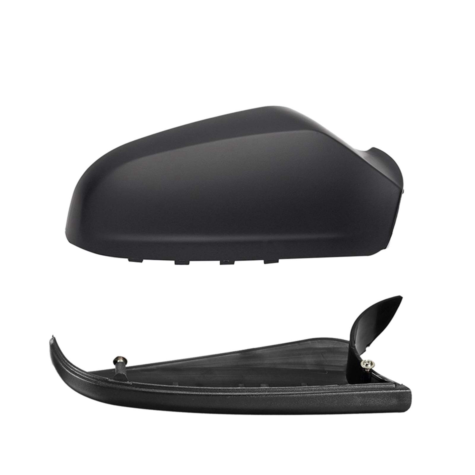 Rückspiegel Abdeckung,Außenspiegelgehäuse Autospiegel Wohnungsflügel Spiegel Abdeckung Passend für Vauxhall Opel Astra H MK5 2004-2009(Black Left) von UKJIAHAO