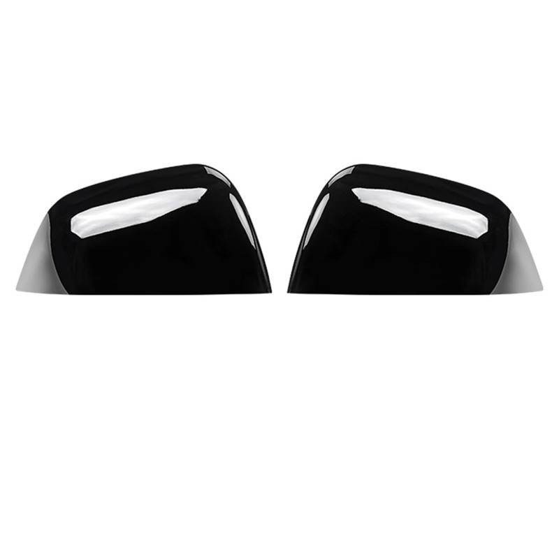 Rückspiegel Abdeckung,Außenspiegelgehäuse Carbon Fiber Auto Paste Seitentür Spiegel Abdeckung Verwenden Passend für Tesla Modell 3 Auto Außen Zubehör ABS Seiten Rückspiegel Abdeckung(3 Paint Black) von UKJIAHAO