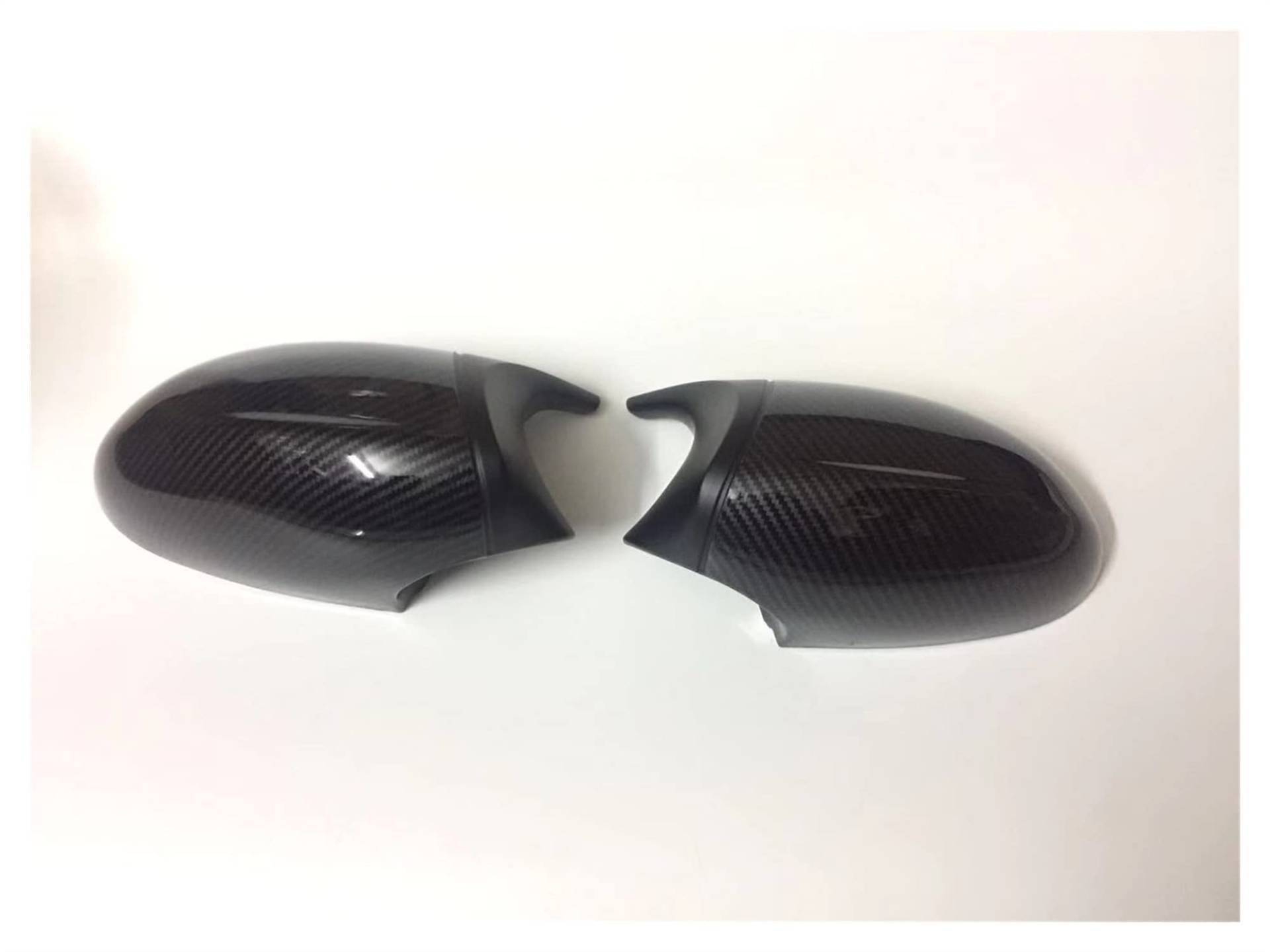 Rückspiegel Abdeckung,Außenspiegelgehäuse Cock Black Passend für BMW 1 3 Serie E81 E82 E87 E88 E90 E91 E92 E93 Seitenflügel Rückspiegel Abdeckkappe Autozubehör(Carbon Fiber) von UKJIAHAO