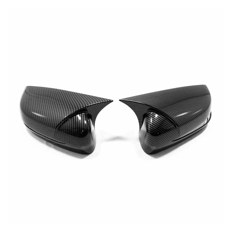 Rückspiegel Abdeckung,Außenspiegelgehäuse Passend für-BMW 3-Serie G20 G28 2020 Rückspiegelkappenabdeckung(Black) von UKJIAHAO