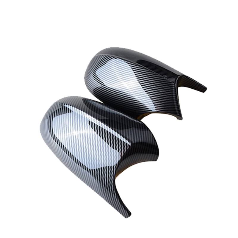 Rückspiegel Abdeckung,Außenspiegelgehäuse Rückspiegelkappe Flügelseite Spiegelabdeckung Passend für BMW LCI Facelifted Modell E90 E91 2008-11 E92 E93 2010-13 LCI Autozubehör(Side Mirror Cover 1) von UKJIAHAO