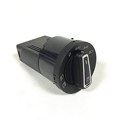 Scheinwerferschalter,Scheinwerfer Schalter Eingebauter Auto Light Sensor-Scheinwerferschalter lässt Sich nach Hause fit verwenden VW. Polo 9N 6R. Golf 4 Jetta. MK4. Passat B5 B5.5. Scheinwerferschalter,Scheinwerfer Schalter Eingebauter Auto Light Sensor-Scheinwerferschalter lässt Sich nach Hause fit verwenden VW. Polo 9N 6R. Golf 4 Jetta. MK4. Passat B5 B5.5. von UKJIAHAO