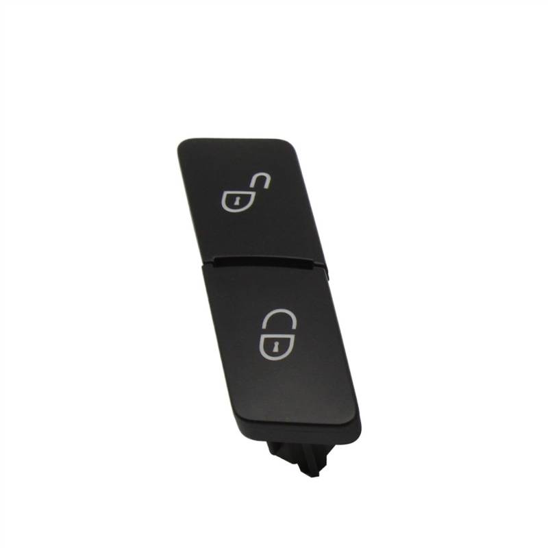 Türverriegelungsschalter Schwarz-silberner Schalter for Entriegeln der Türverriegelung vorne Links rechts Autotürverriegelungsschalter(Black Left) von UKJIAHAO