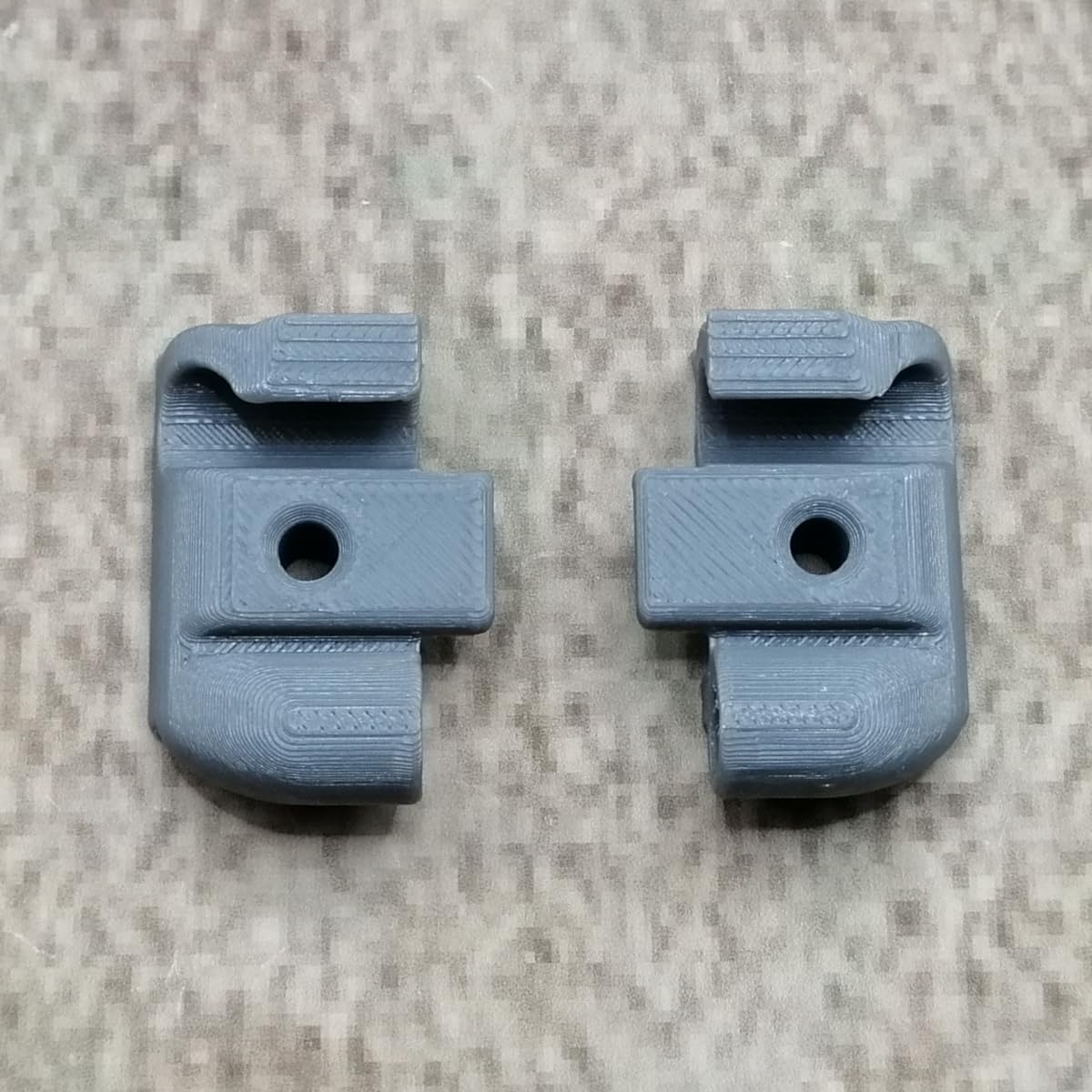 ULEIVA Ersatz Endkappen Set 2 Stck Grau kompatibel mit Kederleiste Zierleiste Endstück für Wohnwagen kompatibel mit Tabbert Dethleffs Hobby LMC TEC (Grau) von ULEIVA
