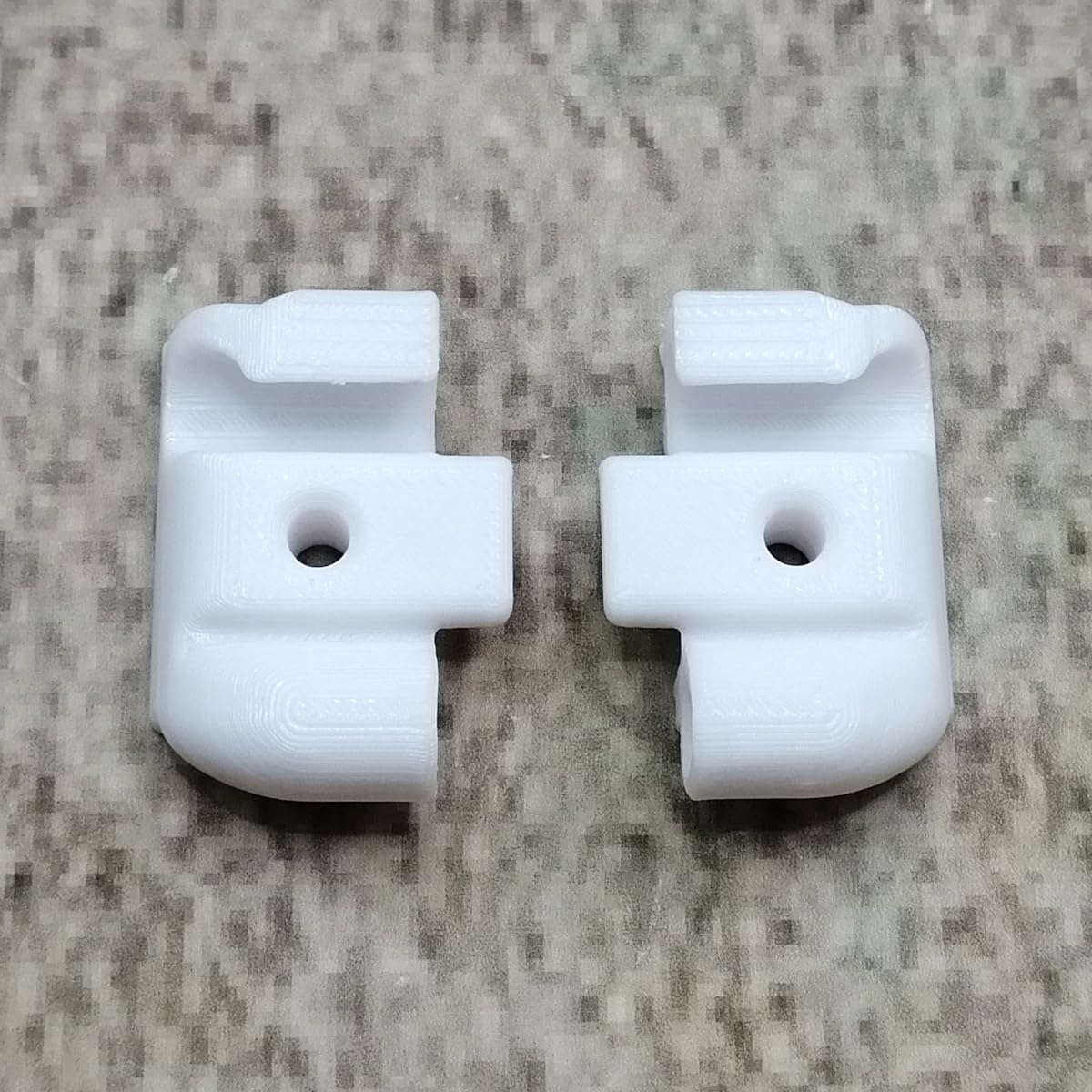 ULEIVA Ersatz Endkappen Set 2 Stck Weiss kompatibel mit Kederleiste Zierleiste Endstück für Wohnwagen kompatibel mit Tabbert Dethleffs Hobby LMC TEC (Weiss) von ULEIVA
