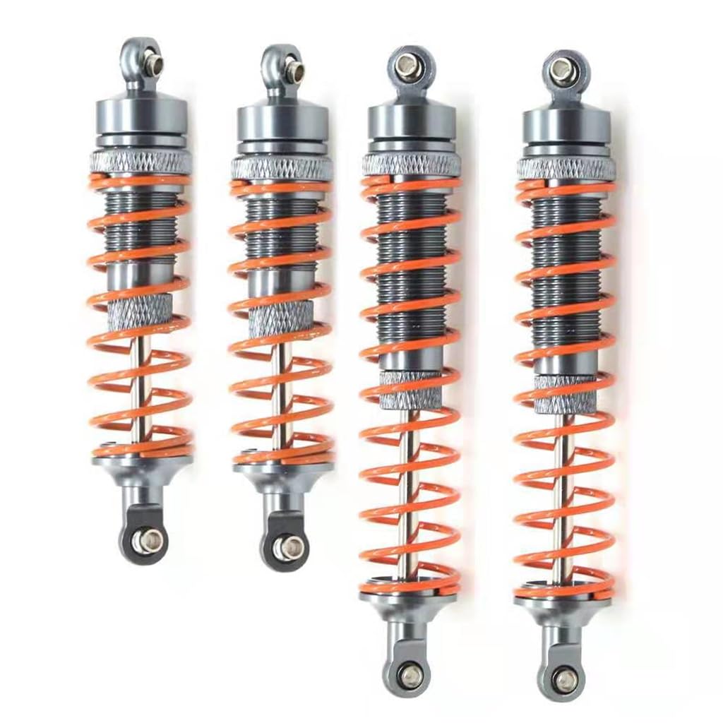 Stoßdämpfer-Set aus Aluminiumlegierung, RC verbesserte Teile für Traxxas Slash 4 x 4 Stampede VXL 4x4 RUSTLER VXL RC Auto (Titan) von ULIIK