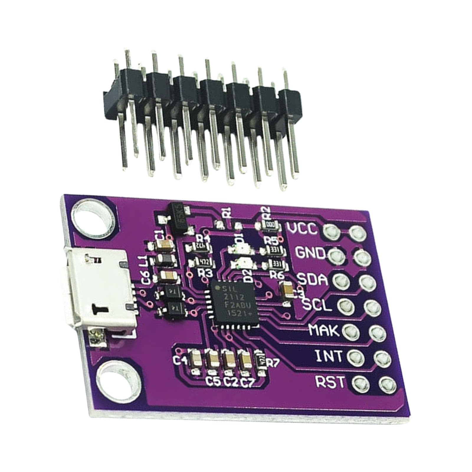Typ C CP2112 Debug Board USB I2C Kommunikationsmodul Hoch Integriertes USB Smbus Bridge Controller Typ C CP2112 Debug Board USB I2C Kommunikationsmodul Hoch Integriertes USB Smbus Bridge Controller von ULIJTH