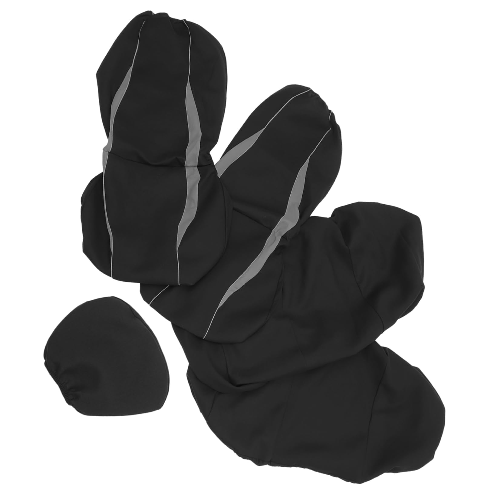 ULTECHNOVO 1 Satz Autositzüberzug Autositzabdeckungen Sitzbezüge Für Lastkraftwagen Automobil Vorderer Autositzbezug Fahrzeugsitzabdeckung Autositzschutz Rücksitzbezug Grau 100% Polyester von ULTECHNOVO