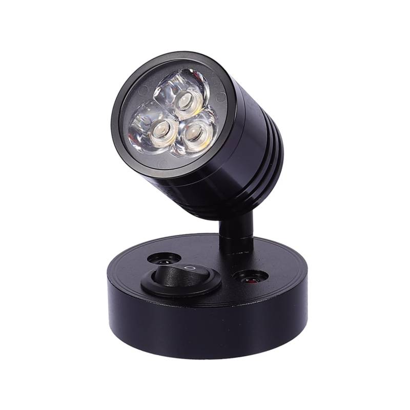 ULTECHNOVO 1stück Aluminium Wandleuchte Für Wohnmobile Universelle Yacht-wandlampe Energiesparend Und Langlebig Verstellbar Warmweiß von ULTECHNOVO