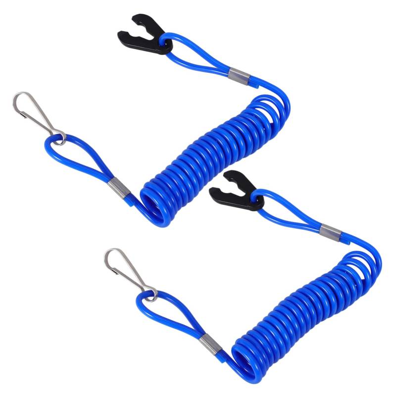 ULTECHNOVO Boot Lanyard Set 2 Stücke Marine Motor Kabel Notfall Stop für Boot von ULTECHNOVO