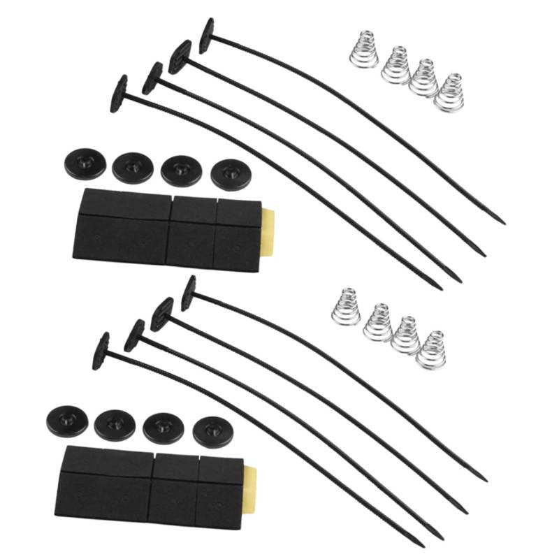 ULTECHNOVO 2Er Set Auto Kühlerlüfter Autolüfter Auto Kühllüfter Autolüfter Kühlerhalterung Auto Tuning Teile Universal Kit Kühlmittel Elektrisches Autolüfterzubehör Kühllüfterbefestigung von ULTECHNOVO
