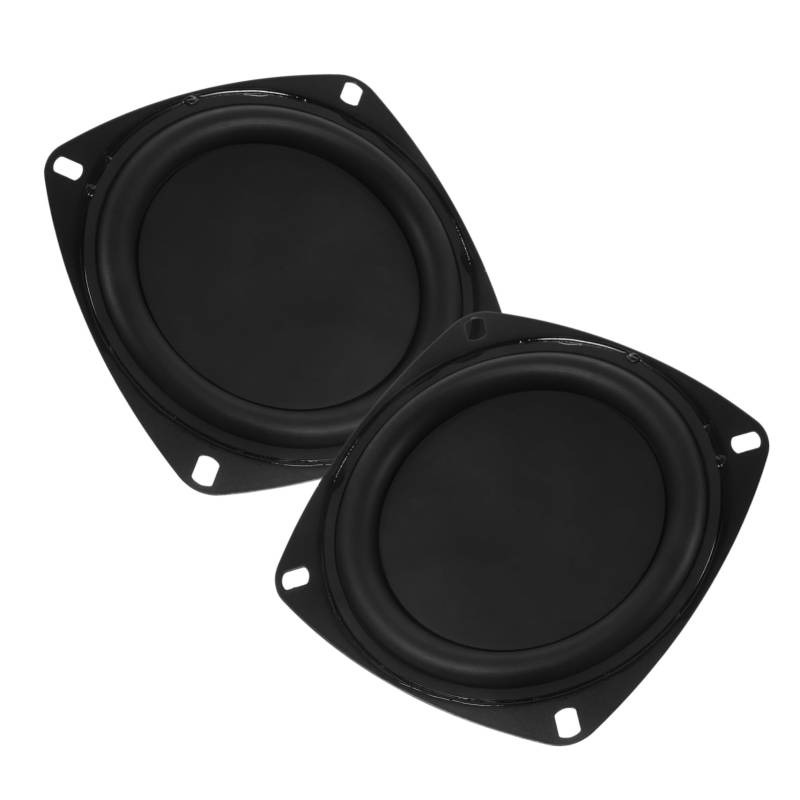 ULTECHNOVO 2Stücke Lautsprecher Vibrationsmembran für Passive Woofer Hochwertige Membranplatte zur Bassverstärkung Langlebig für Lautsprecher Reparaturen von ULTECHNOVO