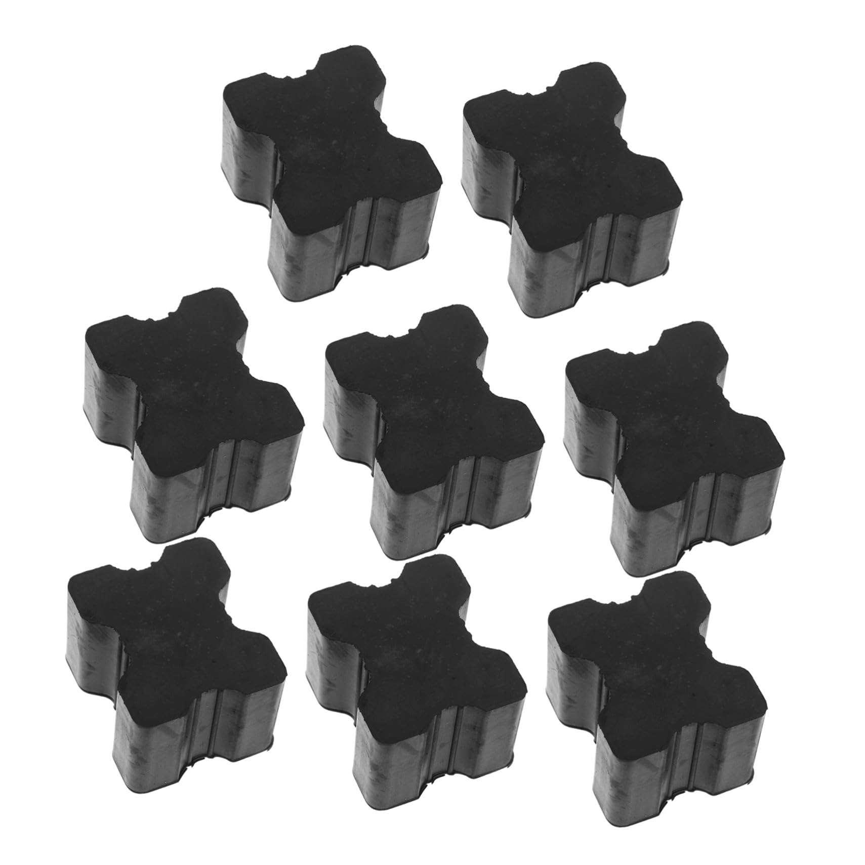 ULTECHNOVO 8 Stück Stoßdämpfende Gummiauflage Riser-Pad Federstoßdämpfer Auto-Spiralfeder-Pufferkissen Spulenfederhalter für Auto Hochleistungs-Abstandshalter Gummipuffer anheben Schwarz von ULTECHNOVO