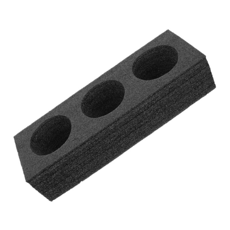 ULTECHNOVO Getränke Becher Halter Multi-Getränkehalter Becher Tablett Kaffeetassenhalter Tee-Verpackungstablett Tragetabletts für Kaffeetassen Perlenbaumwolle Black Wiederverwendbar von ULTECHNOVO