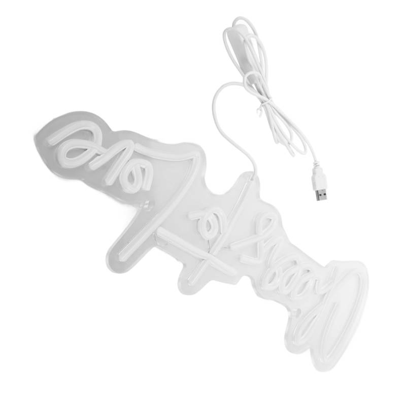 ULTECHNOVO Neonlichter Nachtlicht Neon Hochzeitsschilder Valentinstag Neonschild LED Leuchten Für Zimmer Großes Neonschild Neonbuchstabenschild Liebes Leuchtschild Leuchtschilder LED von ULTECHNOVO