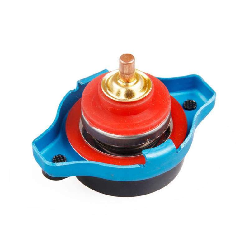 ULTECHNOVO Thermostatischer Kühlerdeckel Des Wassertanks Große Kopftemperaturanzeige Thermometer Racing Kühlerdeckel Hochdruckkühlerdeckel Thermostatische Temperaturanzeige Autokühler von ULTECHNOVO