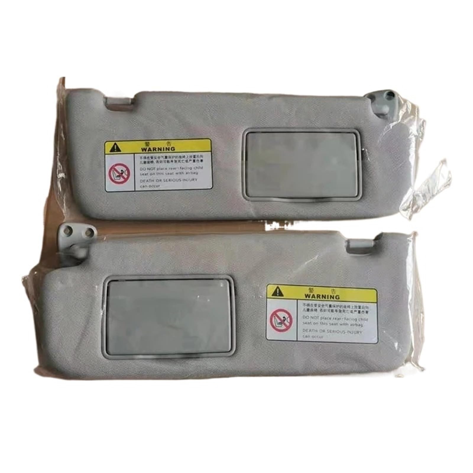 Auto-Sonnenblendenbaugruppe FÜR Hyundai FÜR Sonata NF Auto Teile Sonnenschirm Mit Kosmetik Spiegel Frontscheibe Sonnenblende Assy OEM 852100R300 852020R300 Blendfreie Sonnenblende(A Pair) von UMDJJU