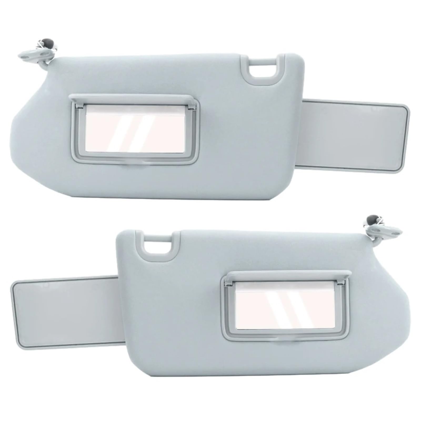 Auto-Sonnenblendenbaugruppe Für 2013-2018 Für Nissan Für Pathfinder Sonnenblenden Auto Sonnenblende Schatten Links Rechts Seite W/Lampe Blendfreie Sonnenblende(Grey Left and Right) von UMDJJU