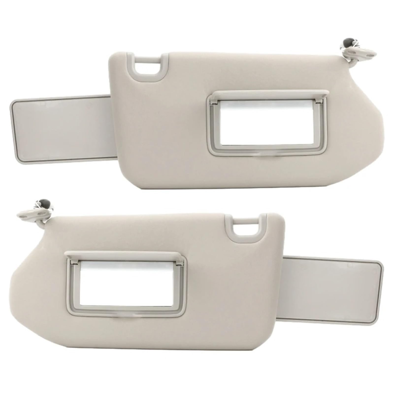 Auto-Sonnenblendenbaugruppe Für 2014-2017 Für Infiniti Für QX60 Sonnenblenden Auto Sonnenblende Schatten Links Rechts Seite W/Lampe Blendfreie Sonnenblende(Beige Left and Right) von UMDJJU