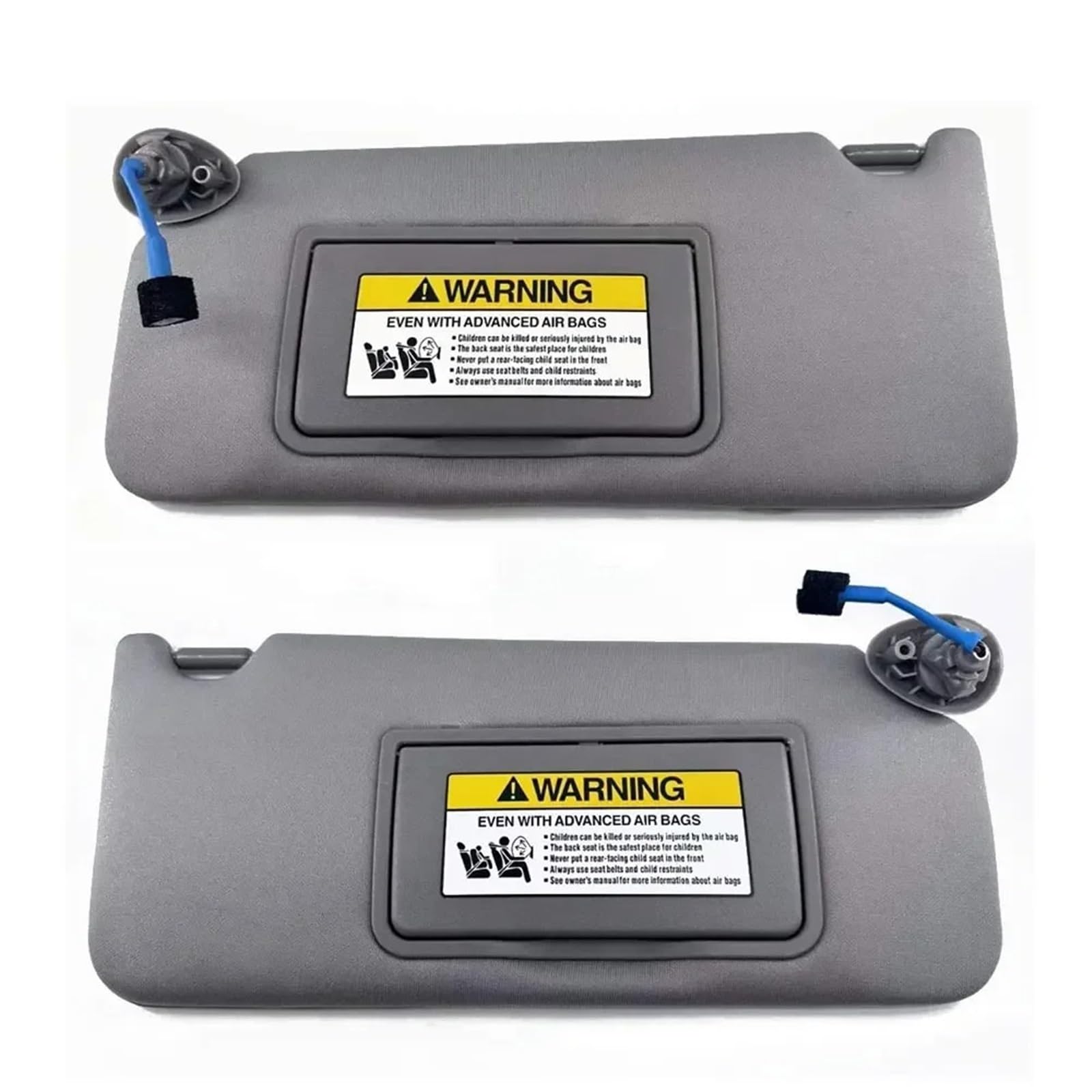 Auto-Sonnenblendenbaugruppe Für Accord 2008-2017 Beige Grau Fahren Seite Passagier Seite OEM 83280TA0A51ZA 83280TA5A51ZA Sonnenblende Blendfreie Sonnenblende(Gray Left Right Set) von UMDJJU