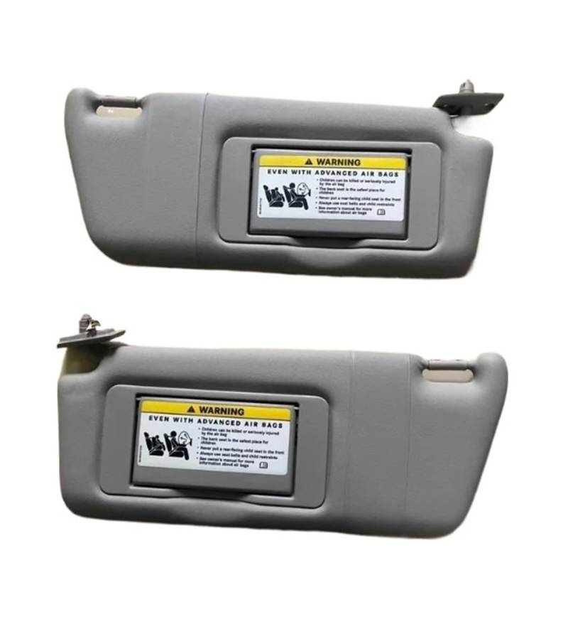 Auto-Sonnenblendenbaugruppe Für Benz W209 CL Für CLK260 Für CLK300 Für CLK350 C200 C260 C300 C350 Sonnenblende Sonnenschirm Mirro Grau Schwarz Autoteil Autozubehör Blendfreie Sonnenblende(1PCS Gray) von UMDJJU