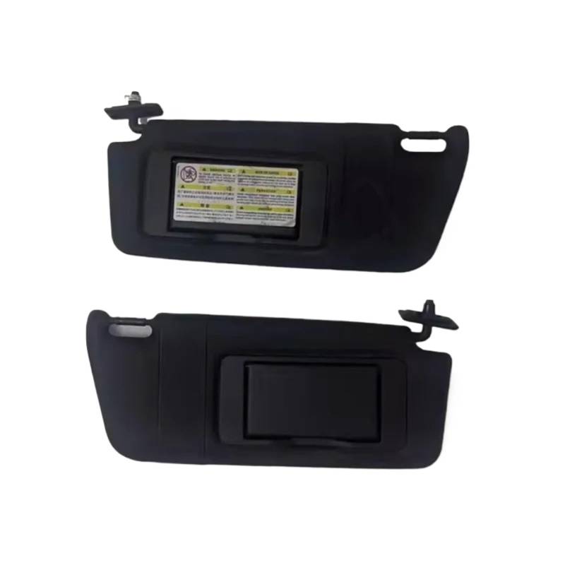 Auto-Sonnenblendenbaugruppe Für Benz W209 CL Für CLK260 Für CLK300 Für CLK350 C200 C260 C300 C350 Sonnenblende Sonnenschirm Mirro Grau Schwarz Autoteil Autozubehör Blendfreie Sonnenblende(1PCS Black) von UMDJJU